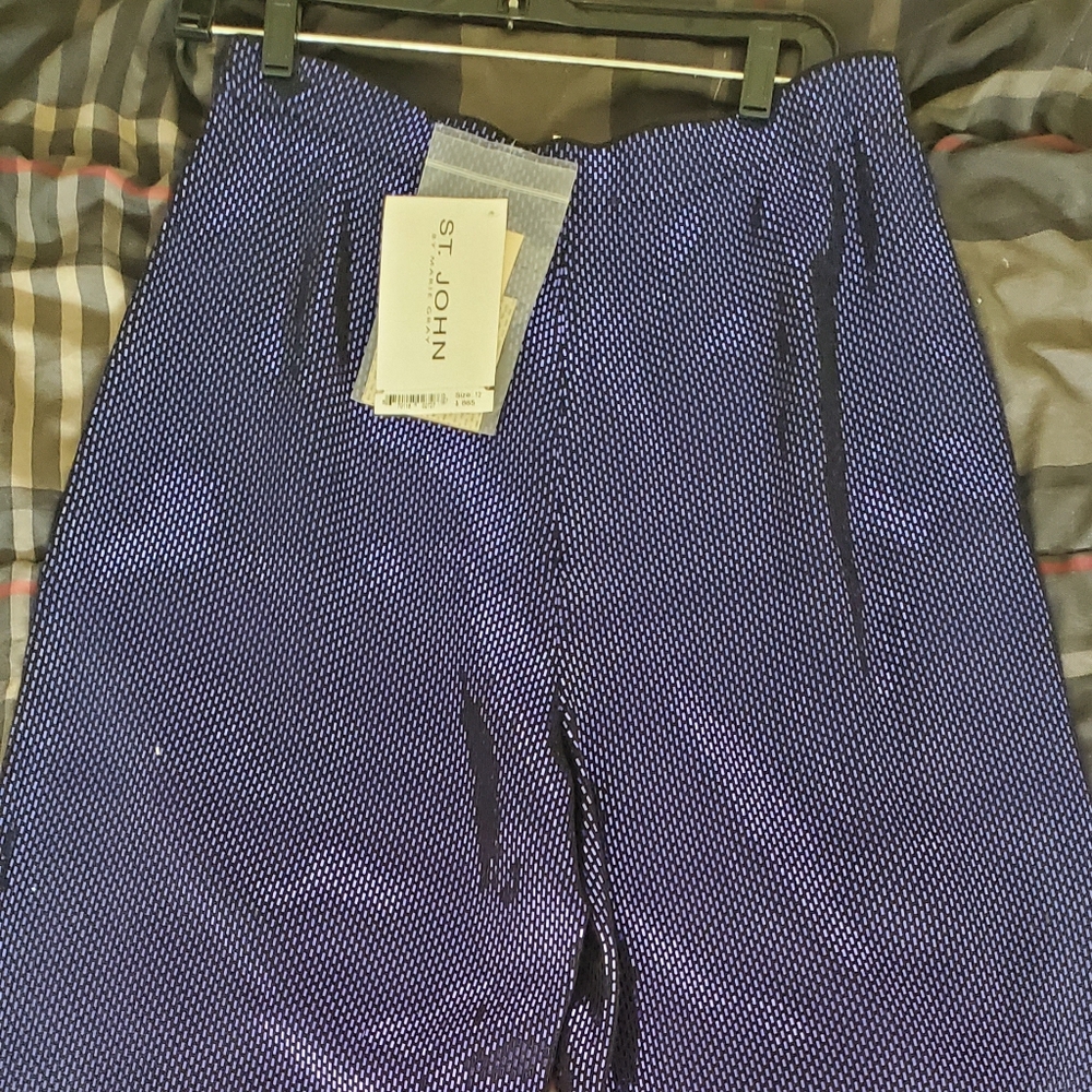 St Johns Vintage Royal Blue Seaquin Pants